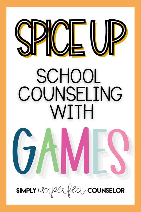 Kids of all ages love playing games! School counseling games are no different! Kids of all ages seem to enjoy a game one-on-one or even if it’s skill’s based. I like to incorporate games into my small groups, individual and classroom lessons. Over the years, I have accumulated quite a big selection and I wanted to take some time to share a few of my favorites! New Student Small Group Counseling, School Counseling Group Activities, Individual Counseling Activities Middle School, High School Counseling Resources, School Counseling Lessons Elementary, Small Group Counseling Elementary, Counseling Lessons For Elementary, Middle School Group Therapy Activities, Elementary School Counseling Activities