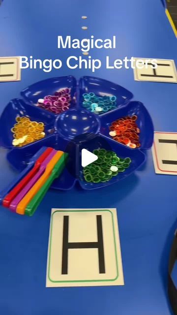 Magnetic Letters Activities, Small Group Letter Activities Preschool, Fun Alphabet Activities For Preschoolers, Magnetic Bingo Chip Activities, Magnetic Wand Activities, Letter H Activities For Kindergarten, Letter Wands, Letter Games For Preschool, Preschool Small Group Activities