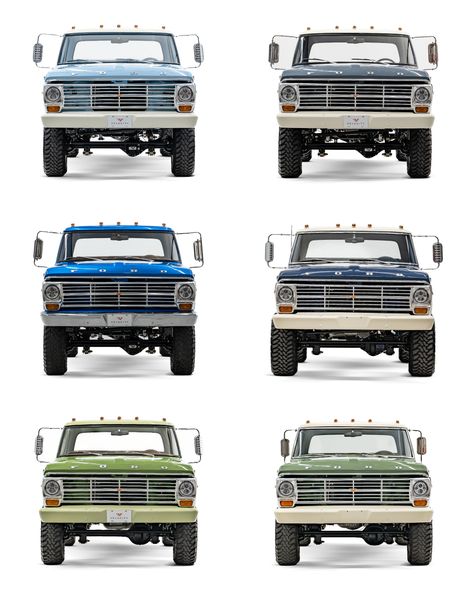 Old Ford Pickups, American Pickup Trucks, Pickup Car, Ford 4x4, Classic Ford Broncos, Vintage Pickup Trucks, Old Ford Trucks, Old Fords, Ford Pickup Trucks