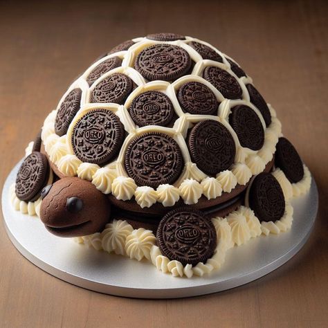 Tårta Design, Birthday Cake For Women, Turtle Cake, Fishtail Maxi Dress, Birthday Cakes For Women, Animal Cake, Cake Decorating Designs, Crazy Cakes, Kue Ulang Tahun