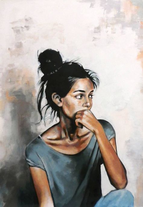 Thomas Saliot - Design Crush Thomas Saliot, Paintings Tumblr, Dump Him, Fine Art Portraiture, Gcse Art, Sunflower Painting, Henri Matisse, Canvas Pictures, Body Painting