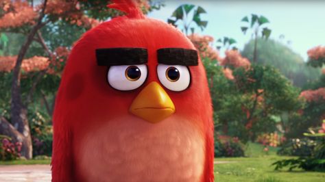 The Angry Birds Movie trailer is out, and it stinks like a pig Red Angry Bird, Birds Movie, Sinchan Cartoon, Angry Birds Movie, Bird Gif, Timothy Olyphant, Prince Of Persia, Angry Bird, Cartoon World