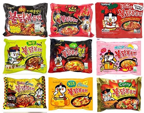 Ramen Healthy, Samyang Ramen, Korean Instant Noodles, Buldak Ramen, Hot Ramen, Hot Chicken Flavor Ramen, Ramen Flavors, Korean Noodles, Spicy Cheese