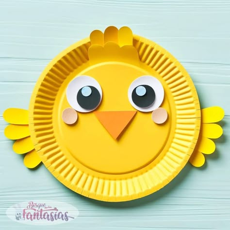 Paper Plate Art, Paper Plate Animals, Paper Cup Crafts, Paper Plate Crafts For Kids, Art Kits For Kids, Art Activities For Toddlers, Chicken Crafts, Sunday School Crafts For Kids, Toddler Arts And Crafts