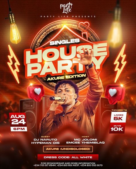 House Party Flyer Background, House Party Poster Design, House Party Flyer Design, Party Flyer Design Backgrounds, Fest Poster Design, House Party Flyer, Baby Poster Design, Nightclub Flyer, Photoshop Poster Design