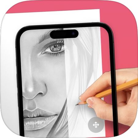 Templates Animals, Drawing Pro, Painting Website, Augmented Reality Technology, Trace A, Paint App, Drawing Process, Phone Camera, Sketch Painting