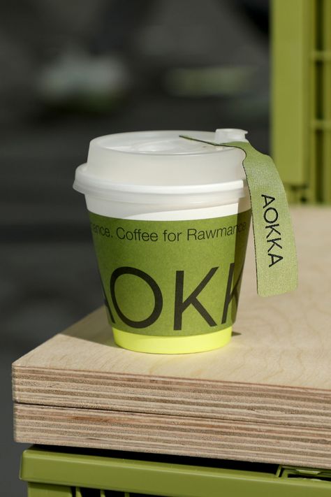 Aokka Is A Unique Coffee Brand With A Sense Of Adventure | Dieline - Design, Branding & Packaging Inspiration Creative Packaging Design Inspiration, Best Packaging Design, Unique Packaging Design, Cafe Branding, Watermark Design, Coffee Brand, Coffee Cup Design, Branding Design Packaging, Unique Packaging