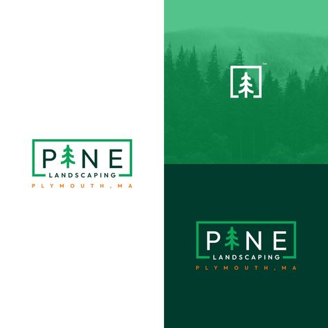 Design #226 by Xandy in Design | Pinecone or pine tree logo for higher end landscaping/gardening company Landscape Company Logos, Pine Tree Logo, Company Logos, Tree Logo, New Logo Design, Tree Logos, New Logo, Logo Design Contest, Pine Tree