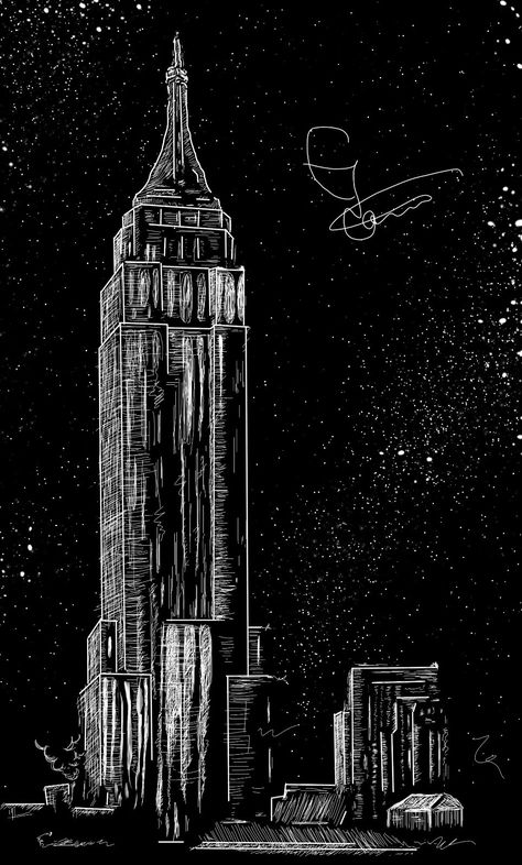 #nighysky #stars #night #tower #sketch #blackandwhite #digitalart #artwork #drawing Sky Scrapers Drawing, Tower Sketch, Night Scenery, Sketch Pad, Sketchbook Art, Project Inspiration, Night Art, Architecture Sketch, Sketchbook Art Inspiration