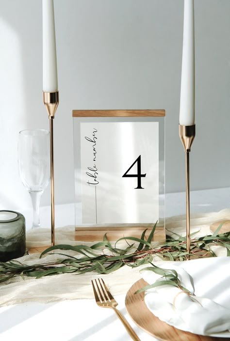 This wedding table numbers template that allows you to arrange your seating plan in your own way. Try the demo! Please note that this is a DIGITAL gold table numbers download only, no physical product will be shipped. ❗️DO N0T log in with Apple ID - access link to your template will be blocked❗️ ------------------------ FREE DEMO LINK ------------------------ TRY BEFORE YOU BUY 👉Copy and paste this url into your web browser: https://templett.com/design/demo/sofia/15336385,15336300 *Desktop comp Minimalist Wedding Table Numbers, Frame Table Numbers Wedding, Table Numbers With Menu Wedding, Modern Gold Table Numbers, Table Numbers Wedding Acrylic Gold, Wedding Table Numbers Gold, Gold Frame Table Numbers, Gold Table Number Signs, Unique Table Numbers Wedding