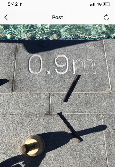 Chiseled pool depth markers Pool Depth Markers, Modern Wayfinding, Notice Design, Hotel Signage, Signage Wayfinding, Wayfinding Signage Design, Surry Hills, Reflecting Pool, Splash Pad