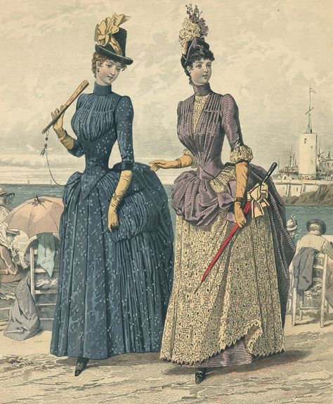 1885 1880 Fashion, Victorian Era Fashion, 1880s Fashion, 1800s Fashion, 19th Century Fashion, History Fashion, Russian Fashion, Old Fashion, Historical Costume