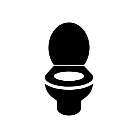 Toilet vector icon simple design Toilet Pictogram, Logo Toilet, Toilet Clipart, Wc Icon, Toilet Logo, Toilet Signage, Western Toilet, Toilet Icon, Drill Man