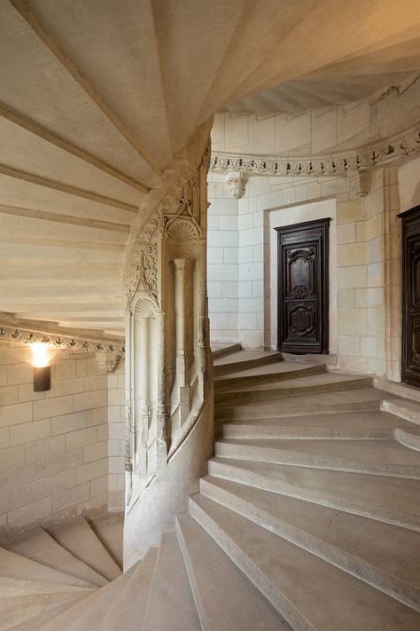 The château of Chaumont-sur-Loire | House & Garden Chataue French House, Moorish Interior, French Chateau Interiors, Chateau Interior, The Bridge Kingdom, Luxury Suit, Chateaux Interiors, Cast Concrete, Castles Interior