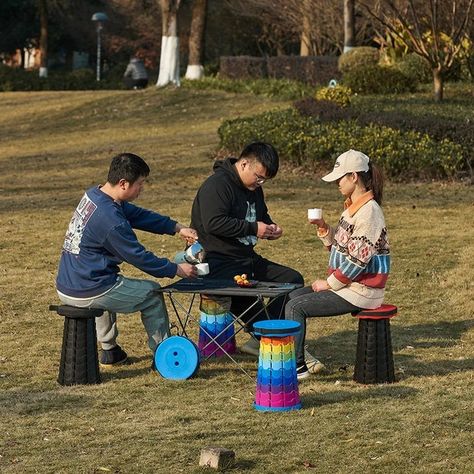 BUY NOW 💛🛒 FlexiRest Portable Folding Stool | It's only $54.99 👀 LIMITED IN STOCK ‼️ 🔥SELLING SUPER FAST 🔥 ⭐WHY YOU NEED THIS ⭐ Introducing FlexiRest Portable Folding Stool, your ultimate solution for on-the-go seating needs! Made with durable yet lightweight materials, this telescopic stool is designed for convenience and comfort. Whether you're commuting, camping, or fishing, FlexiRest ensures you always have a seat wherever you go. Simply fold it up and carry it in the included bag for e... Fishing Chair, Camp Furniture, Adjustable Stool, U Bahn, Camping Chair, Colorful Chairs, Folding Stool, Fish Camp, Beach Chairs