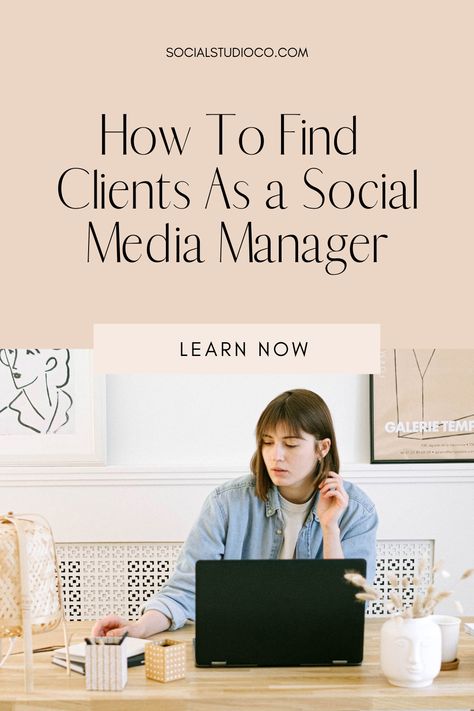 In the past, choosing to freelance as a social media manager was a bold and brave step. Freelancers had no guarantee of finding freelance clients. Today, many businesses choose to work with freelance social media managers, and finding them has become a lot easier. This blog will show you how you can find and attract freelance clients for your freelance social media projects. How To Get Clients As A Social Media Manager, Social Media Freelancer, Social Media Management Content Ideas, Freelance Social Media Manager, Woman Successful, Social Media Strategy Template, Marketing Career, Social Media Management Business, Marketing Solved