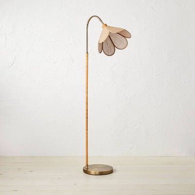 Nursery Floor Lamp, Flower Floor Lamp, Boho Lamp, Big Girl Bedrooms, Boho Floor, Nursery Lamp, Flower Lamp, Tripod Floor Lamps, Bedroom Lamps