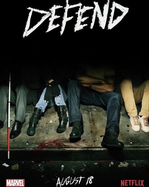 NEW!!! Poster from Marvel's The Defenders Alias Investigations, Finn Jones, Marvel Multiverse, The Defenders, Defenders Marvel, Troll Hunters, Marvel Netflix, Motion Poster, Luke Cage