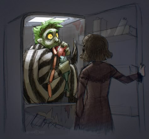 Beetlejuice Fanart Musical, Musical Beetlejuice Fanart, Beetlejuice Fan Art Musical, Beetlejuice And Lydia Fanart, Beetlejuice The Musical Fanart, Beetlejuice Musical Fanart, Beetle Juice Fanart, Alex Brightman Beetlejuice, Beetlejuice Art