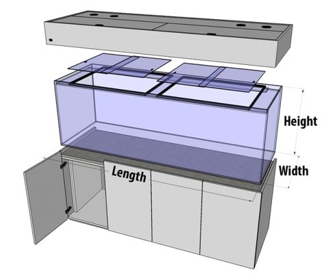 Aquarium Cabinet Design, Aquarium Hood, Saltwater Aquarium Setup, Fish Tank Cabinets, Cabinet Hood, Aquarium Cabinet, Aquarium Architecture, Custom Aquarium, Wall Aquarium