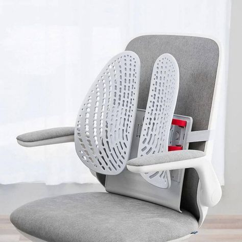 Leband Lumbar Back Support Helps to Relieve Back Pain While Sitting at Work Backyard Office Shed, Balance Ball Chair, Back Posture, Back Support Pillow, Sitting Chair, Lower Back Support, Ball Chair, Office Chair Design, Relieve Back Pain