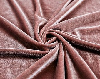 Mauve Aesthetic, Summer Palette, Velvet Fabrics, Silk Velvet Fabric, Rose Velvet, Silver Fabric, Sewing Fabrics, Color Spectrum, Under The Lights