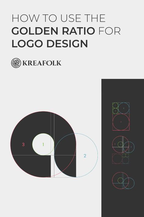 Ux Logo Design Inspiration, How To Use Golden Ratio In Design, Logo Design Golden Ratio, Artistic Logo Ideas, Golden Ration Logo, Logo With Numbers Graphic Design, Logo Process Design, Architecture Logo Design Ideas Graphics, Abc Logo Design