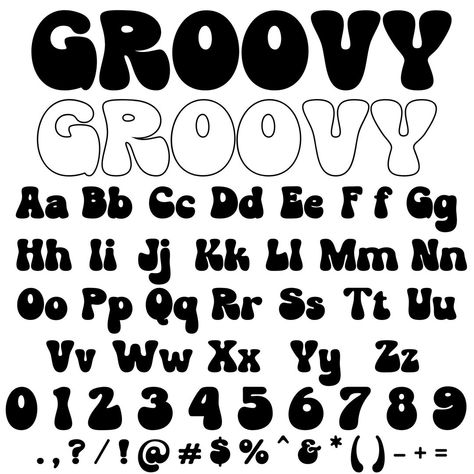 GROOVY FONT SVG, Retro Alphabet Svg, Vintage Font Svg, Groovy Alphabet Svg, Retro ClipArt, Retro Font Svg, Groovy ClipArt, Font Svg, Cricut 🎉🎉🎉TRY FREE FONTS BEFORE BUYING (copy and paste the url to your browser)🎉🎉🎉 https://svgdash.com/product/free-font/ With this INSTANT DOWNLOAD you will receive Groovy Alphabet, Groovy Clipart, Cool Fonts Alphabet, Retro Alphabet, Retro Clipart, Cool Handwriting Fonts, Bubble Letter Fonts, Fonts Handwriting Alphabet, Groovy Font