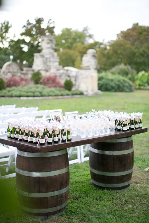 Wedding Ceremony Drink Station, Drinks At Wedding, Reception Chandelier, Outdoor Wedding Foods, Wedding Drinks Reception, Wedding Drink Station, Rustic Glam Wedding, Wedding Signature Drinks, Earthy Palette