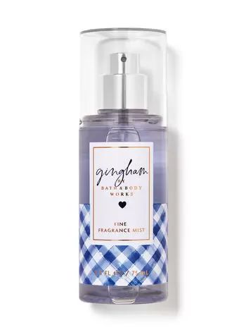 Gingham Travel Size Fine Fragrance Mist | Bath & Body Works Bath And Body Works Mini, A Thousand Wishes, Fine Fragrance Mist, Bright Florals, Beauty Queen, Fragrance Mist, Body Mist, Bath Body Works, Body Spray