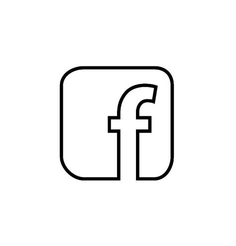 facebook icon Minimalist Facebook Icon, Facebook Icons Aesthetic, Facebook White Icon, White App Icons Facebook, Facebook Logo Aesthetic, Facebook Icon Aesthetic, Facebook Logo White, App Icon Facebook, Facebook App Icon