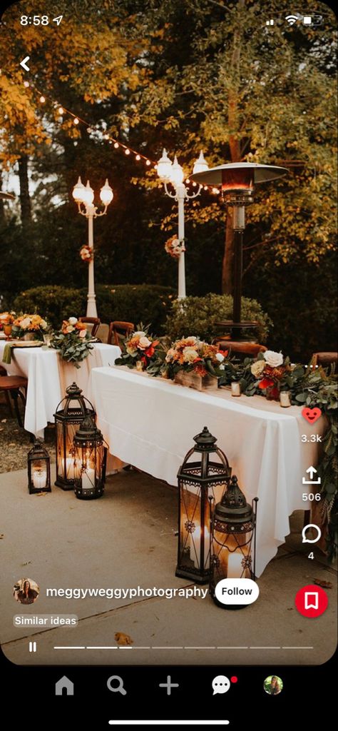 Mountain Wedding Arch, Fall Gilmore, Fall Mountain Wedding, Fall Backdrops, Wyoming Weddings, Reception Backdrop, Wedding Reception Backdrop, Twinkly Lights, Sacred Mountain