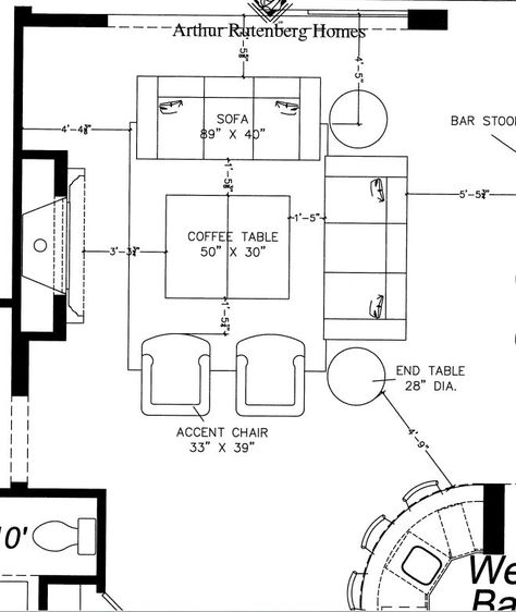 Great Room Furniture Layout, Family Room Furniture Layout, Large Living Room Layout, Rectangle Living Room, Fireplaces Layout, Family Room Layout, Living Room Floor Plans, Sofa Layout, Living Room Plan