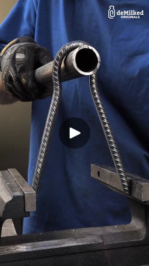 537K views · 5.5K reactions | Home Decor Idea with Rebar | DeMilked Diy Welding, Home Decor Idea, Tool Sheds, Metal Work, Welding Projects, Decor Idea, Metal Crafts, Work Ideas, Garage Decor