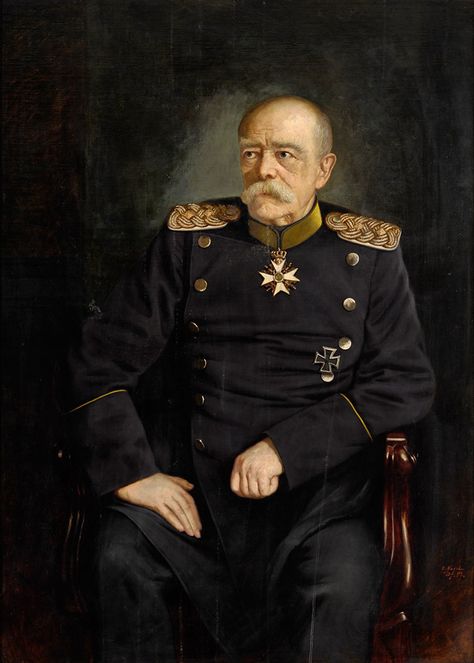 Otto von Bismarck on Twitter: "Bismarck portrait (Georg Nagel, 1894) https://t.co/klWfhorUkA" / Twitter Imperial Germany, German Royal Family, Otto Von Bismarck, 19th Century Portraits, Big People, German History, Famous Birthdays, Oil Portrait, Military Art