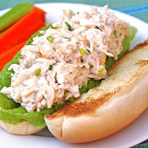 - Crabmeat Sandwich Crab Recipes Healthy, Toasted Hot Dog Buns, Fish Dinners, Super Bowl Recipes, Crab Rolls, Heavenly Recipes, Summer Sandwiches, Sides Dishes, Lobster Salad