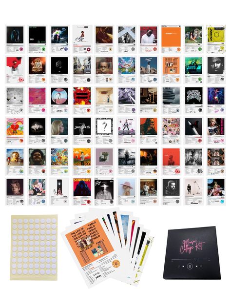 Rapper Posters, Drake Album Cover, Posters For Bedroom, Frank Ocean Poster, Drakes Album, Artist Posters, Room Music, Rap Albums, Music Collage