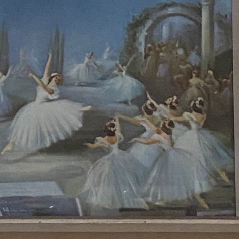 Carlotta Edwards Ballet, Vintage Ballet Painting, Swan Lake Royal Ballet, Classical Ballet Tutu White, Royal Ballet Swan Lake, Ballet Art, Dreamy Art, Ballet, Art