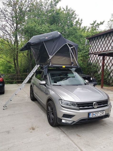 Tiguan Camping, Tiguan 4x4, Vw Touareg, Vw Tiguan, Vw Cars, Camper Van, Outdoor Camping, Rv, Volkswagen