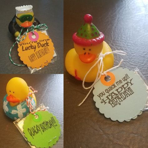 Diy Rubber Duck Decorations, Rubber Duck Gift Ideas, Rubber Duck Valentine Printable, Rubber Ducky Valentine, Christmas Rubber Duck, Rubber Duck Ornaments, Birthday Puns, Duck Gifts, Duck Birthday