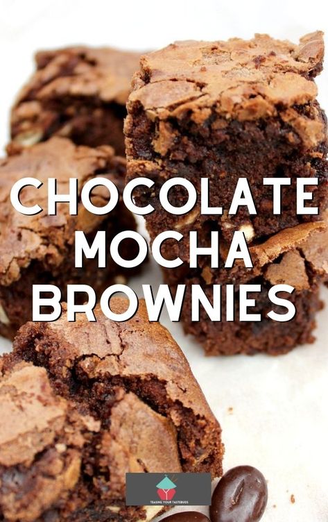 Vanilla French Toast Recipe, Mocha Brownies, Brownies Recipe Homemade, Brownies Chocolate, Chocolate Mocha, Sweet Treats Desserts, Layered Desserts, Chocolate Dreams, Cook Recipes