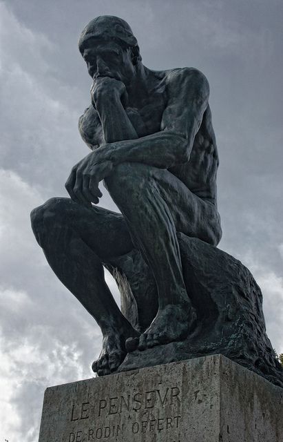 Michael Angelo, Rodin Museum, Rodin The Thinker, The Thinker, Camille Claudel, Classic Sculpture, Arte Van Gogh, Auguste Rodin, Pierre Auguste Renoir