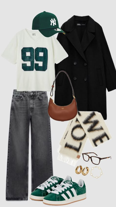 #outfit #newyork #newyorkcity #fitinspo #fitcheck #outfitcheck #winter #winterfashion Nyc Aesthetic Clothes, Spring Outfits For New York, New York Outfits January, Cute Outfits For New York, New York Aesthetic Outfits Spring, Newyorker Fashion Street, Chicago Style Outfits, Cute Nyc Outfits, Nyc September Outfit