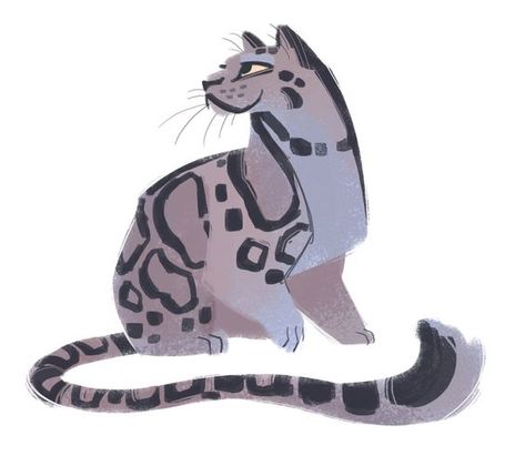 Daily Cat Drawings, Cartoon Creatures, Leopard Drawing, Lion Sketch, Leopard Art, Clouded Leopard, Cat Drawings, Animal Doodles, Cat Character