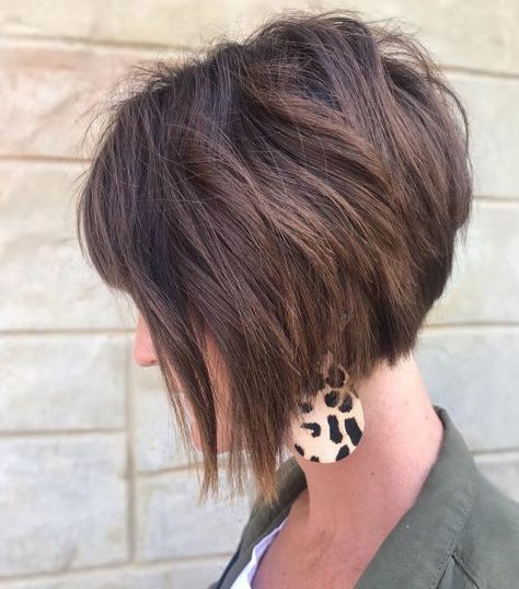 Top 20 Short Angled Bob Haircuts This Spring Short Angled Bob, Short Curly Bob Haircut, Short Angled Bobs, Angled Hair, Angled Bob Haircuts, Stacked Haircuts, Angled Bob Hairstyles, Bob Haircut Curly, Inverted Bob Hairstyles