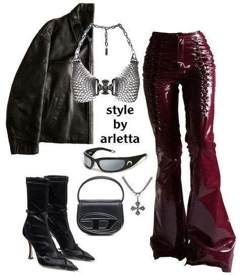 arletta on Instagram: “i love making rockstar outfits” Rock Star Outfit Women, Aesthetic Finder, Aesthetic Girl Drawing, Rockstar Outfits, Girls Outfit Ideas, Library Girl, Concert Vibes, Rock Star Outfit, Rockstar Style