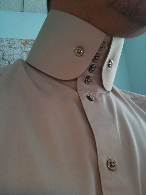 Oversized Collared Shirt Outfits, Mens High Collar Shirts, Casual Wedding Suit, Collar Gown, Man Dress Design, Gown Indian, High Collar Shirts, Shirt Collar Styles, Girls Short Haircuts