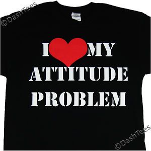 in trouble, every time. I Love My Attitude Problem, Attitude Problem, My Attitude, Keep Calm Artwork, I Love, Novelty Sign, Humor, Funny, Humour