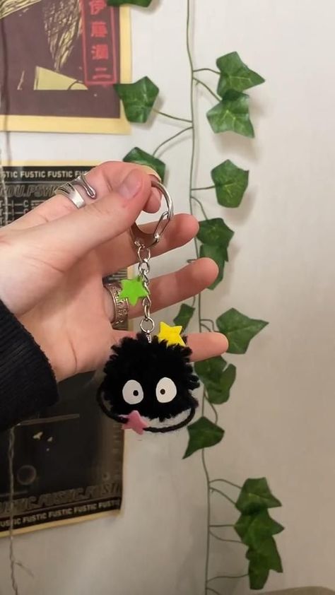 Totoro Felt, Diy Totoro Plush, Crochet Totoro Keychain, Totoro Clay Charm, Totoro Plush Keychain, Room Decor, Songs, Gifts