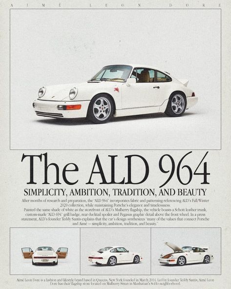 Retro Car Poster Graphic Design, Porsche Poster Graphic Design, Porsche Posters Vintage, Old Car Ads, Porsche Ads, Porche Vintage, Party Limo, Porsche Poster, Car Luxury